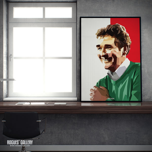 Sir Brian Clough - 50 Years On, still in the Top One - Nottingham Forest - A0, A1, A2 or A3 Prints