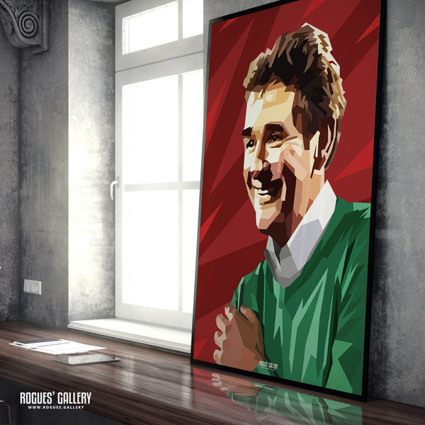 Sir Brian Clough - 50 Years On, still in the Top One - Nottingham Forest - A0, A1, A2 or A3 Prints