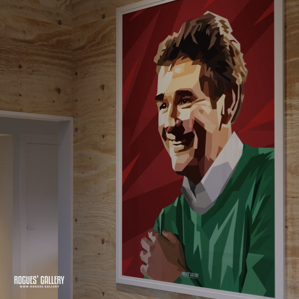 Sir Brian Clough - 50 Years On, still in the Top One - Nottingham Forest - A0, A1, A2 or A3 Prints