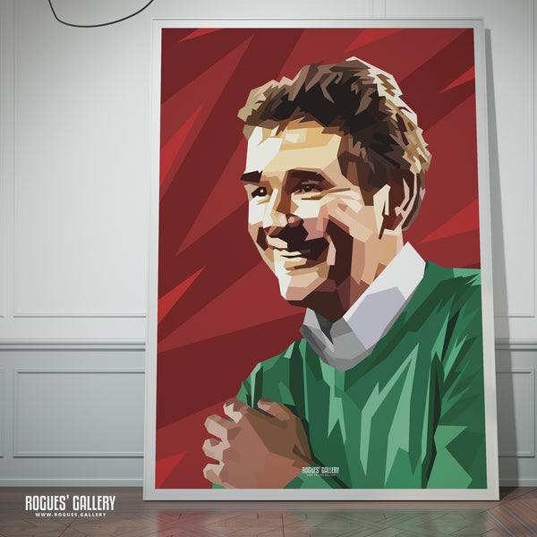 Sir Brian Clough - 50 Years On, still in the Top One - Nottingham Forest - A0, A1, A2 or A3 Prints