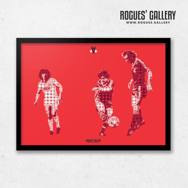 40 Years On - Robbo's Goal: Dots - A3 Print