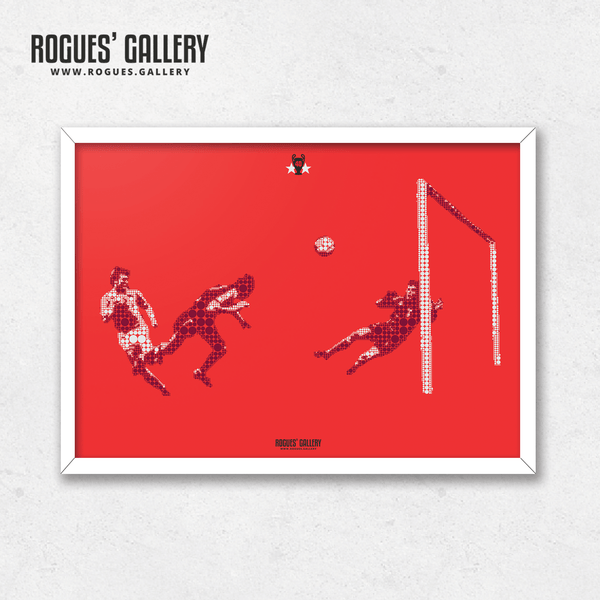 40 Years On - Francis' Goal: Dots - A3 Print