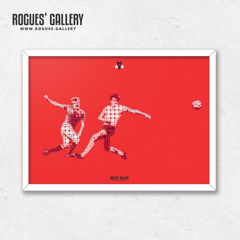 40 Years On - Colin's Goal: Dots - A3 Print