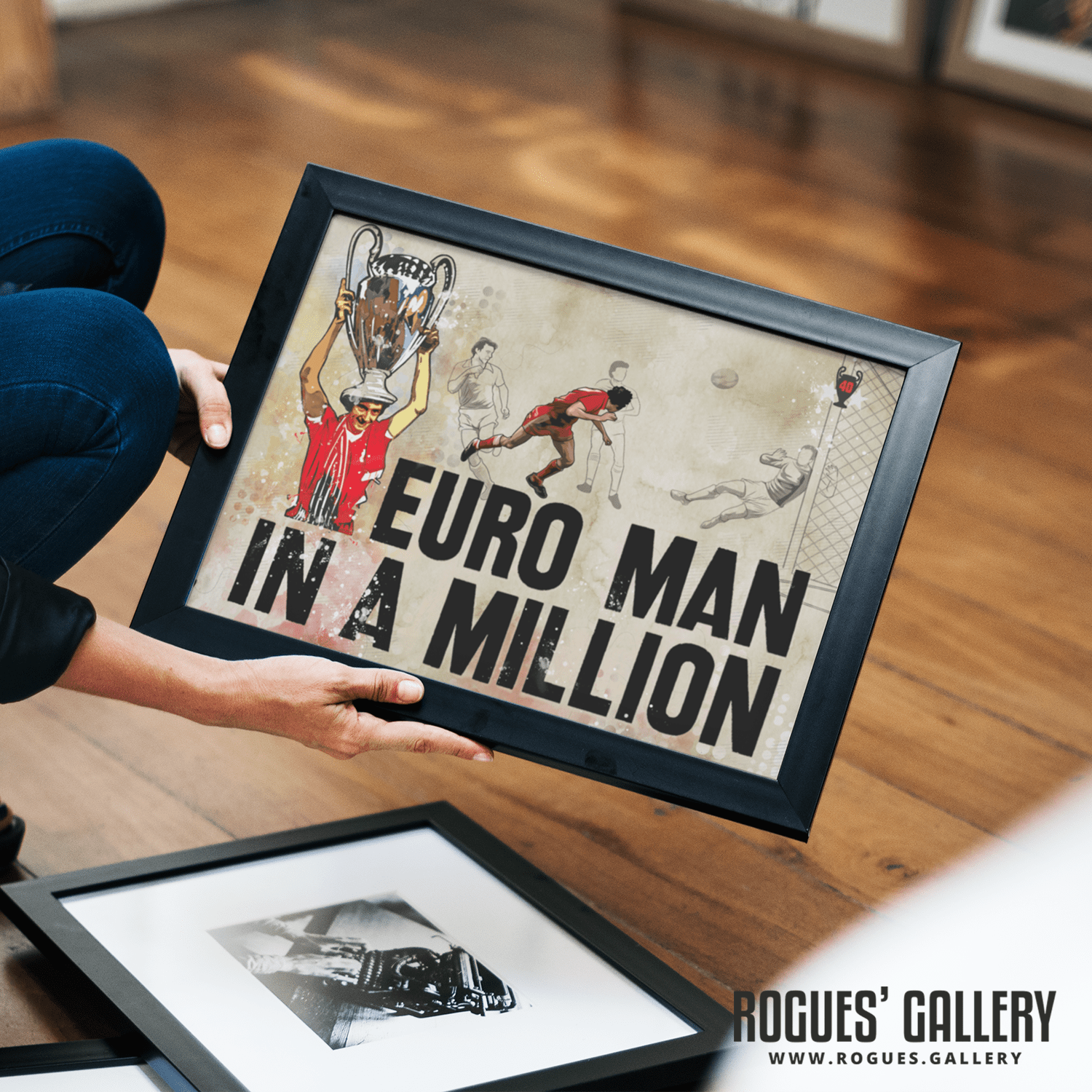 40 Years On - Euro Man In A Million - A3 Print