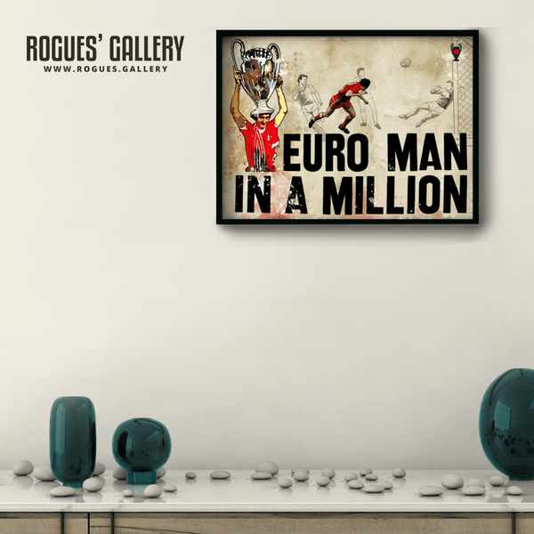40 Years On - Euro Man In A Million - A3 Print