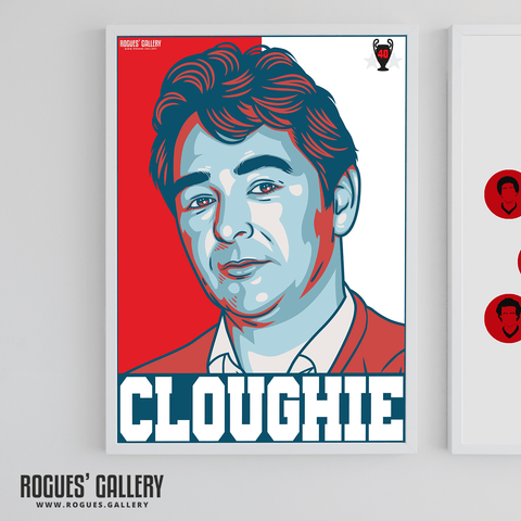 40 Years On - Remembering Cloughie - A3 Print