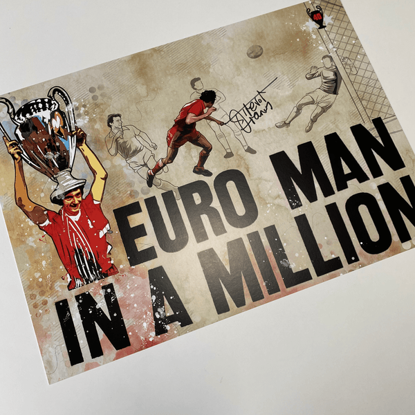 40 Years On - Euro Man In A Million - (Signed) A3 Print