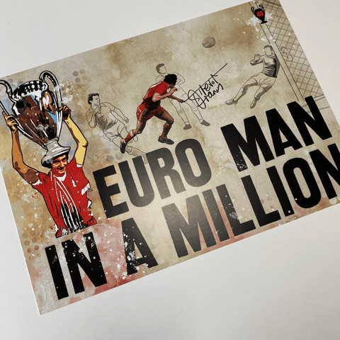 40 Years On - Euro Man In A Million - (Signed) A3 Print