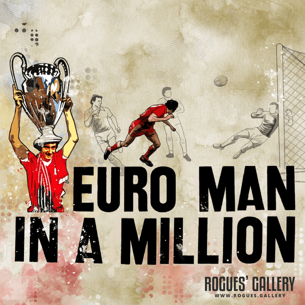 40 Years On - Euro Man In A Million - (Signed) A3 Print