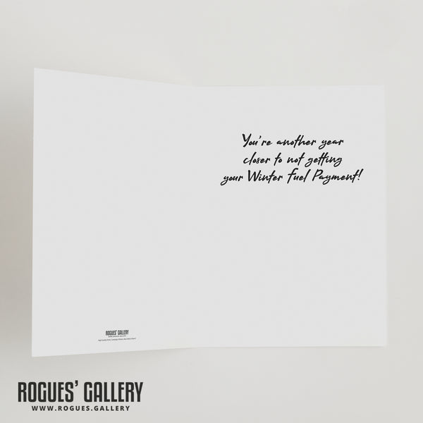 Rachel Reeves - No Winter Fuel Payment Birthday Card