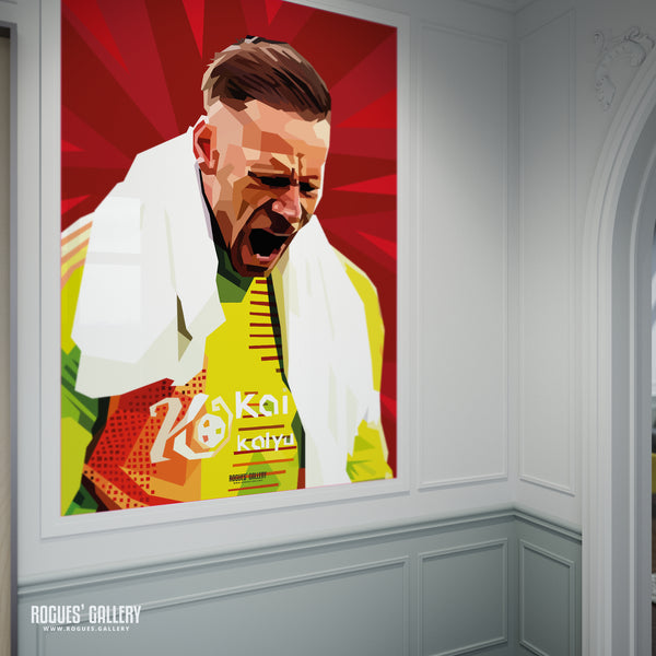 Matz Sels - Nottingham Forest - Signed A3 Modern Art Prints