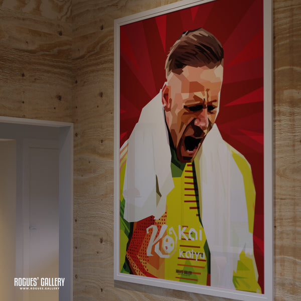 Matz Sels - Nottingham Forest - A0, A1, A2 or A3 Modern Art Prints