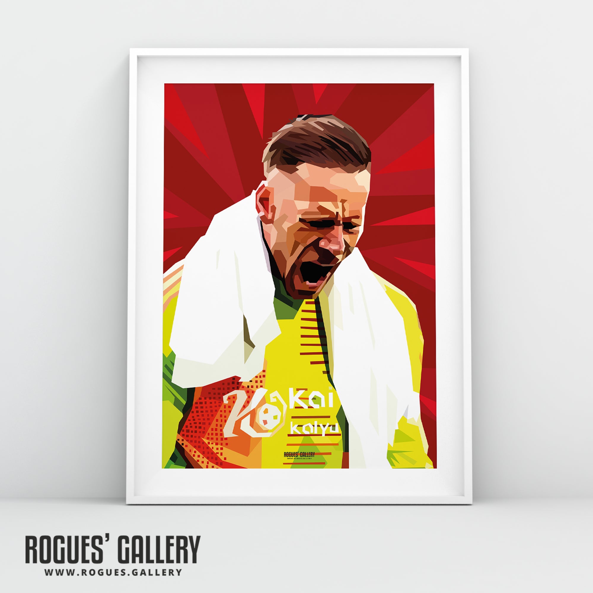 Matz Sels - Nottingham Forest - A0, A1, A2 or A3 Modern Art Prints