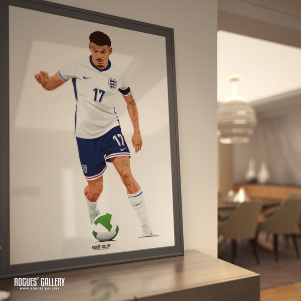 Morgan Gibbs-White - Nottingham Forest & England - A0, A1, A2 or A3 Prints