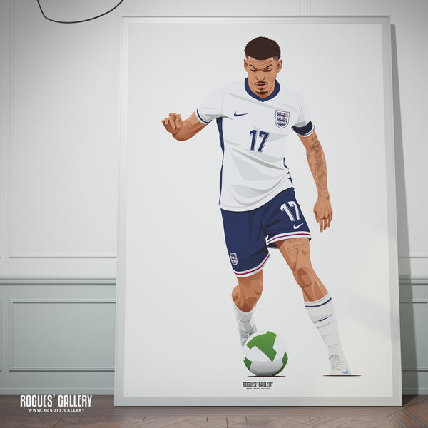 Morgan Gibbs-White - Nottingham Forest & England - A0, A1, A2 or A3 Prints