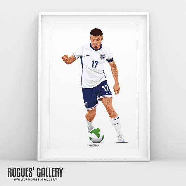 Morgan Gibbs-White - Nottingham Forest & England - A0, A1, A2 or A3 Prints