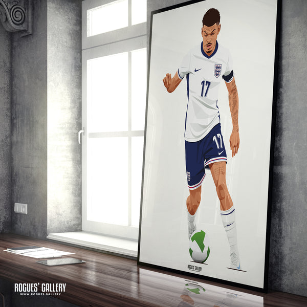 Morgan Gibbs-White - Nottingham Forest & England - A0, A1, A2 or A3 Prints