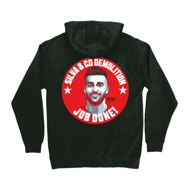 Silva & Co Demolition - Get Behind The Lads Unisex Hoodie