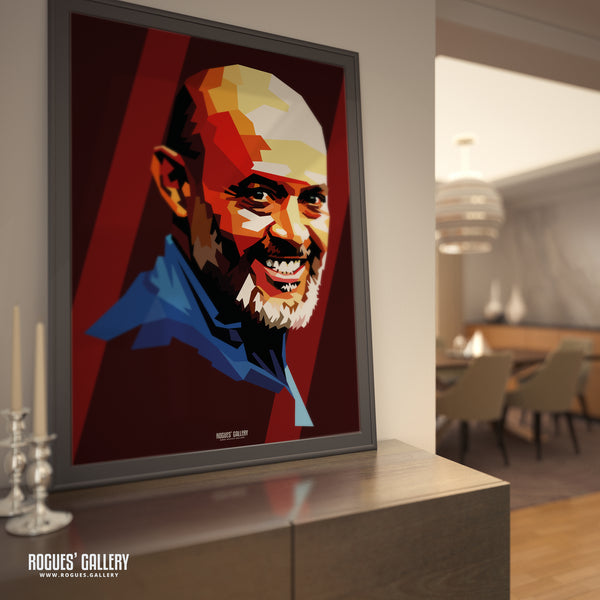 Nuno Espírito Santo - Nottingham Forest - A0, A1, A2 or A3 Pop Art Prints