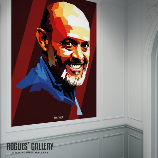 Nuno Espírito Santo - Nottingham Forest - A0, A1, A2 or A3 Pop Art Prints