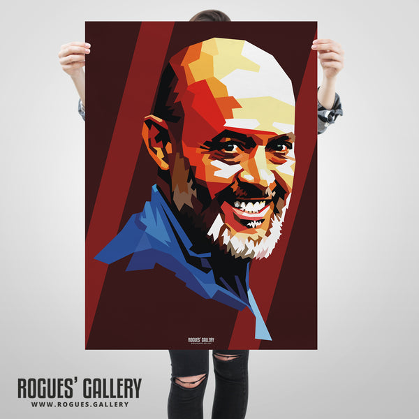 Nuno Espírito Santo - Nottingham Forest - A0, A1, A2 or A3 Pop Art Prints
