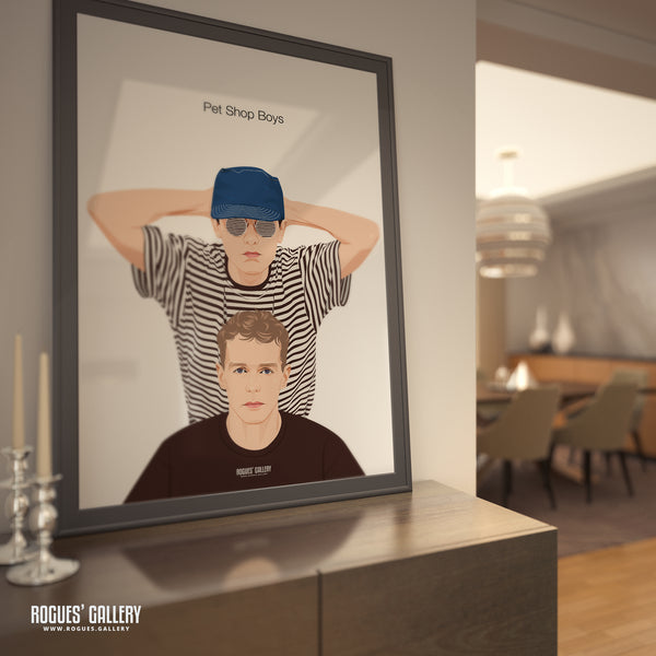Pet Shop Boys - A3, A2, A1 or A0 Print