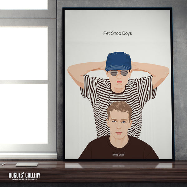 Pet Shop Boys - A3, A2, A1 or A0 Print