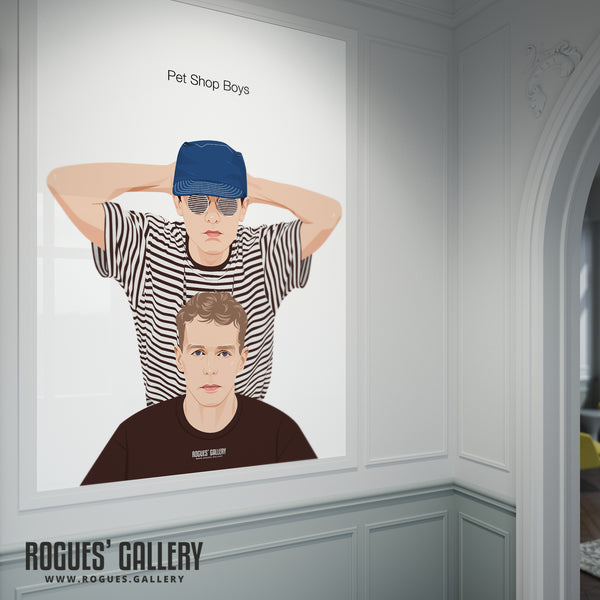 Pet Shop Boys - A3, A2, A1 or A0 Print