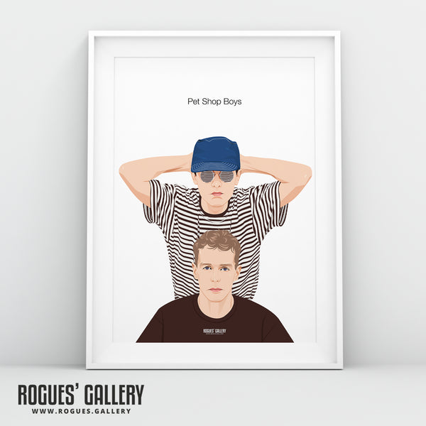 Pet Shop Boys - A3, A2, A1 or A0 Print