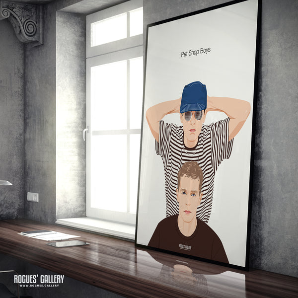 Pet Shop Boys - A3, A2, A1 or A0 Print