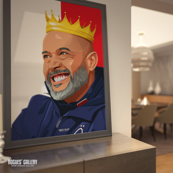 King Nuno Espírito Santo - Nottingham Forest - A0, A1, A2 or A3 Prints