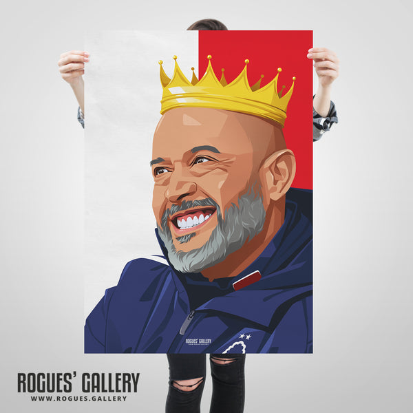 King Nuno Espírito Santo - Nottingham Forest - A0, A1, A2 or A3 Prints