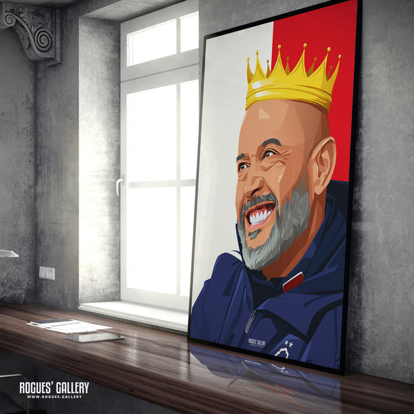 King Nuno Espírito Santo - Nottingham Forest - A0, A1, A2 or A3 Prints