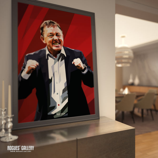 Billy Davies - Former Nottingham Forest Manager - A0, A1, A2 or A3 Prints