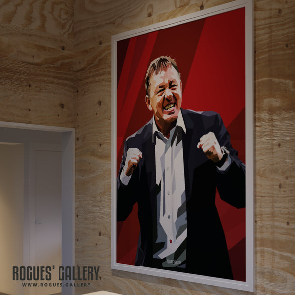 Billy Davies - Former Nottingham Forest Manager - A0, A1, A2 or A3 Prints