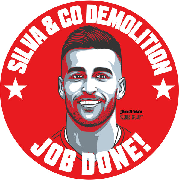 Forest #GetBehindTheLads Campaign Stickers