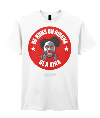 Wembley 2025 Ola Aina White T-Shirts