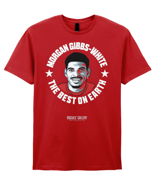 Wembley 2025 Morgan Gibbs-White Red or White T-Shirts