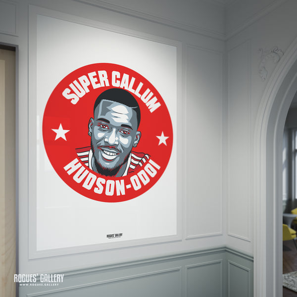 Callum Hudson-Odoi - Nottingham Forest - A0, A1, A2 or A3 #GetBehindTheLads Prints