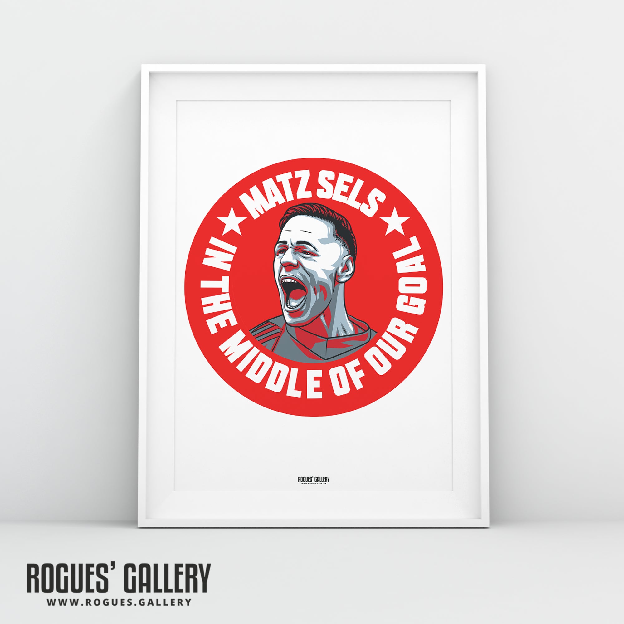Matz Sels - In The Middle Of Our Goal - Nottingham Forest - A0, A1, A2 or A3 #GetBehindTheLads Prints