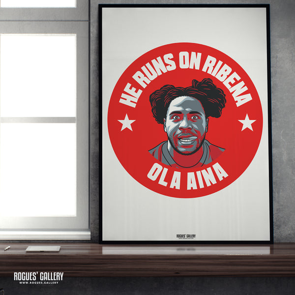 Ola Aina - Nottingham Forest - A0, A1, A2 or A3 #GetBehindTheLads Prints