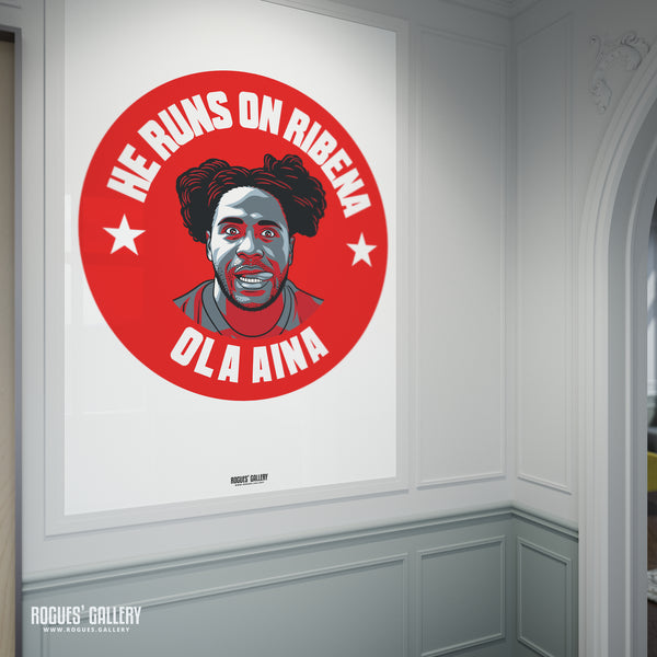 Ola Aina - Nottingham Forest - Signed A3 #GetBehindTheLads Prints
