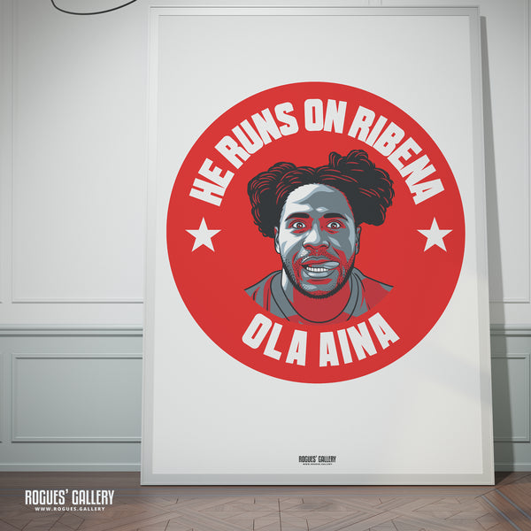Ola Aina - Nottingham Forest - A0, A1, A2 or A3 #GetBehindTheLads Prints