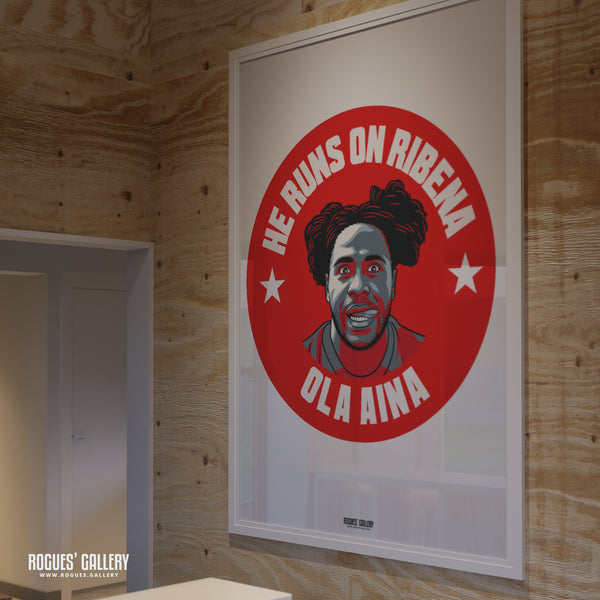 Ola Aina - Nottingham Forest - Signed A3 #GetBehindTheLads Prints