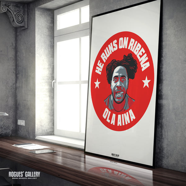 Ola Aina - Nottingham Forest - A0, A1, A2 or A3 #GetBehindTheLads Prints