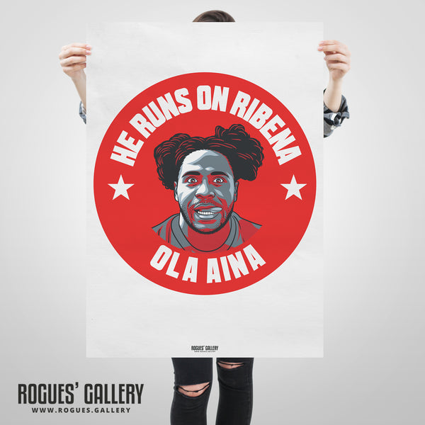 Ola Aina - Nottingham Forest - A0, A1, A2 or A3 #GetBehindTheLads Prints