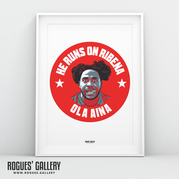 Ola Aina - Nottingham Forest - Signed A3 #GetBehindTheLads Prints