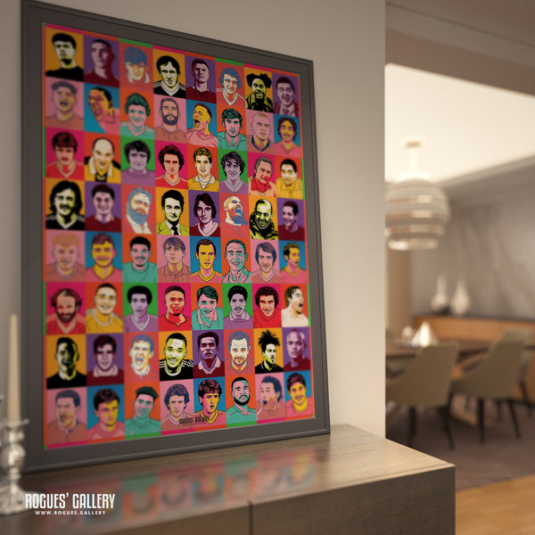 Ultra Forest - Legends Edition - Nottingham Forest - A0, A1, A2 or A3 Pop Art Prints