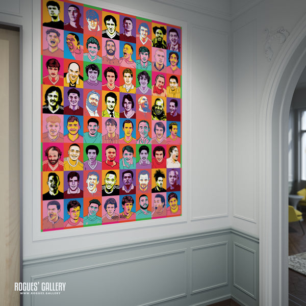 Ultra Forest - Legends Edition - Nottingham Forest - A0, A1, A2 or A3 Pop Art Prints