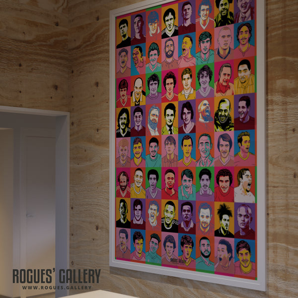 Ultra Forest - Legends Edition - Nottingham Forest - A0, A1, A2 or A3 Pop Art Prints